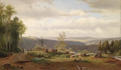 Scene from the Vienna Woods by Joseph Holzer